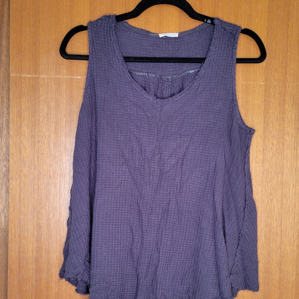 Waffleknit Tank